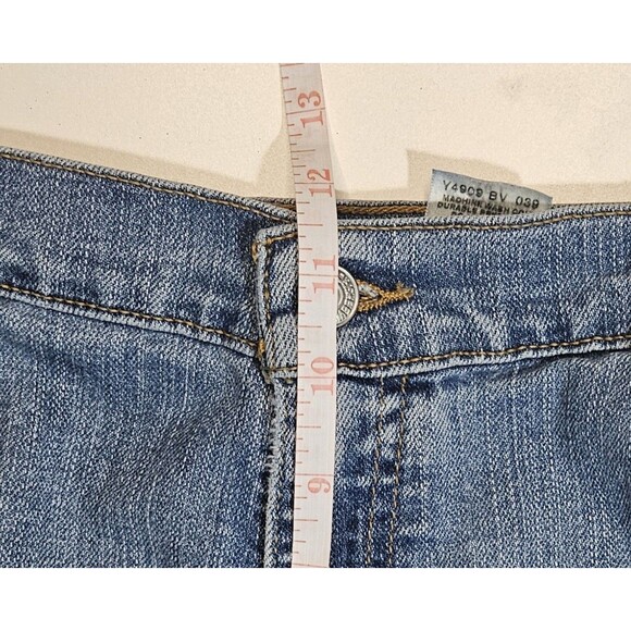 VTG Levi's 512 Jeans Womens 16 L Light Wash Classic Slim Fit High Rise 90s Y2K - Picture 8 of 8